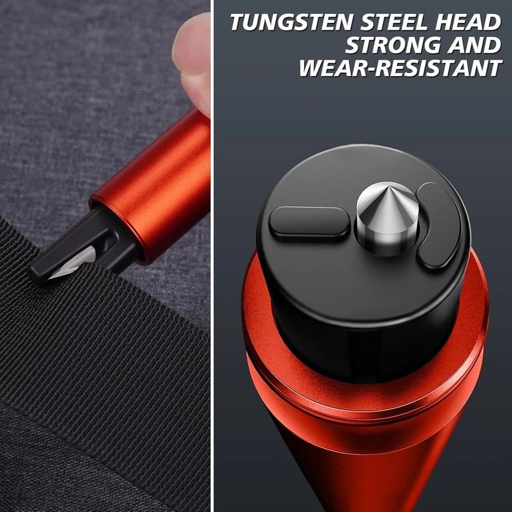 Car Safety Hammer Window Breaker And Seatbelt Cutter Emergency Escape Tool 7