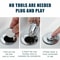 Universal Bathroom Sink Plug Stopper With Pop Up Drain Filter 5