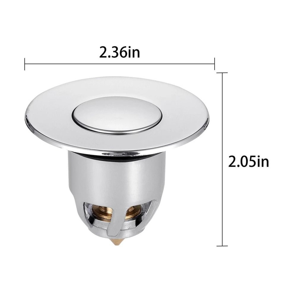 Universal Bathroom Sink Plug Stopper With Pop Up Drain Filter 9