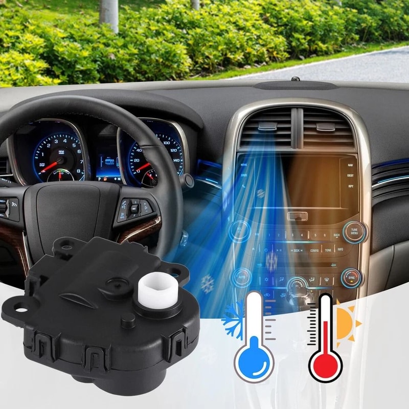 HVAC Blend Door Actuator For Chevy Impala Corvette Buick 9
