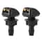 Adjustable Dual Hole Windshield Washer Nozzle Universal Wiper Spray Jet 3