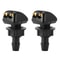 Adjustable Dual Hole Windshield Washer Nozzle Universal Wiper Spray Jet 3
