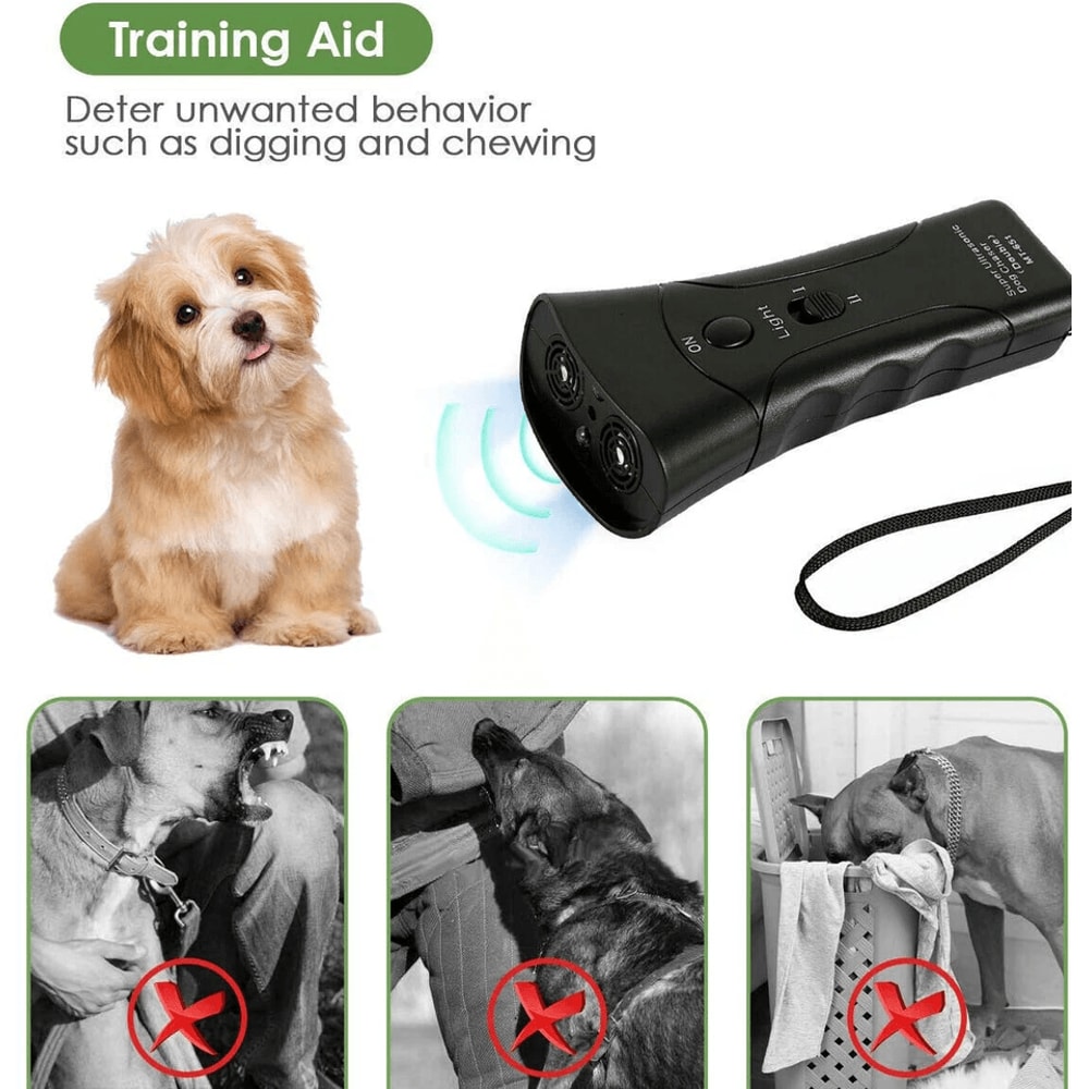 Ultrasonic Anti Bark Dog Training Repeller For Humane Bark Control 9