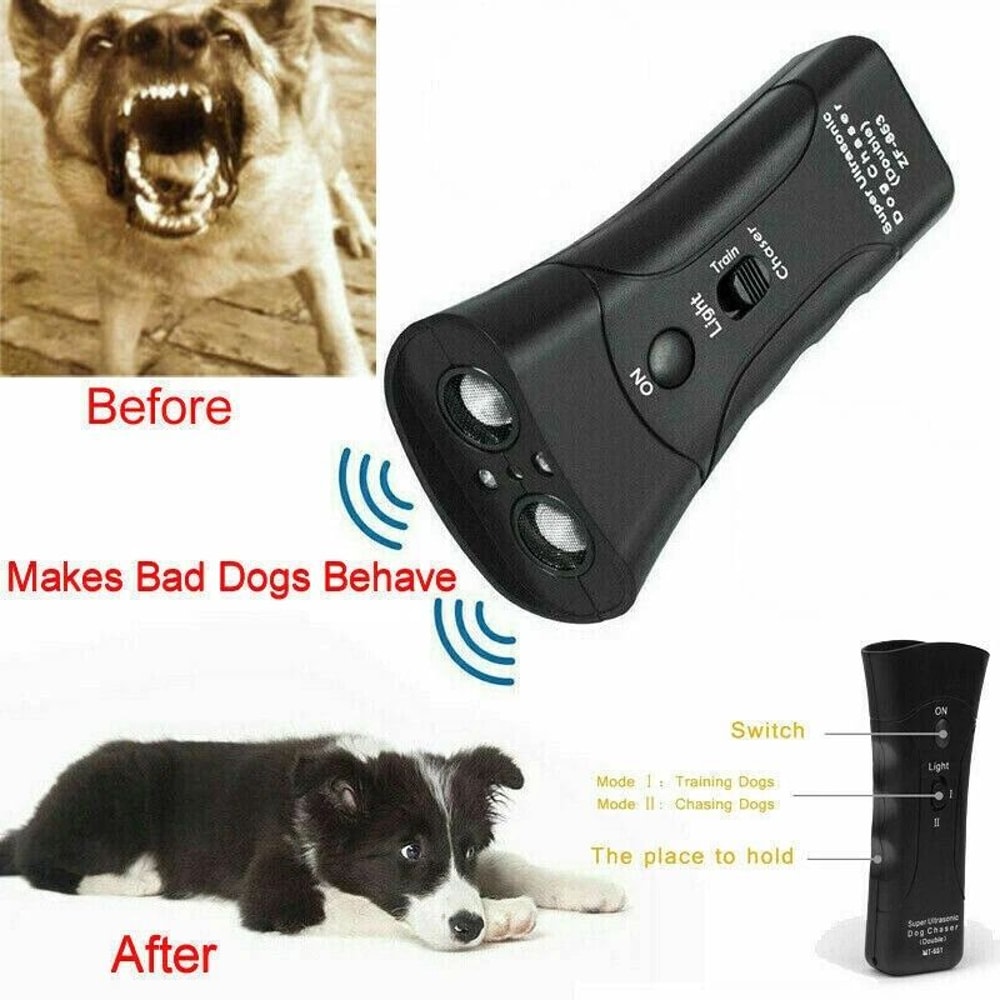 Ultrasonic Anti Bark Dog Training Repeller For Humane Bark Control 1