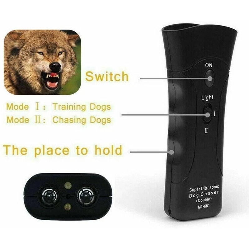 Ultrasonic Anti Bark Dog Training Repeller For Humane Bark Control 2