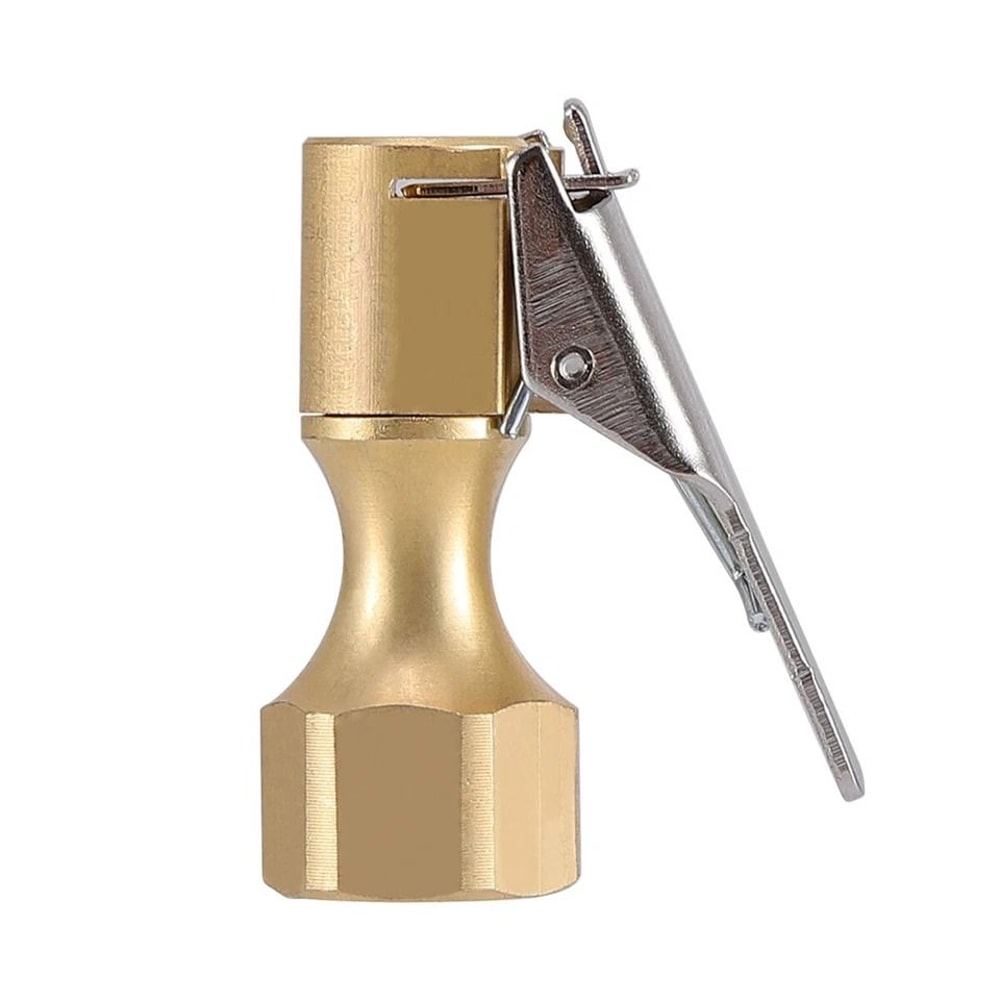 Heavy Duty Lock On Tire Chuck For Inflator Gauges 10