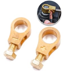 copper car battery terminal clamp for positive negative battery clips