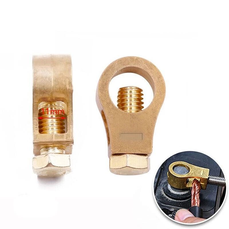 Copper Car Battery Terminal Clamp For Positive Negative Battery Clips 1