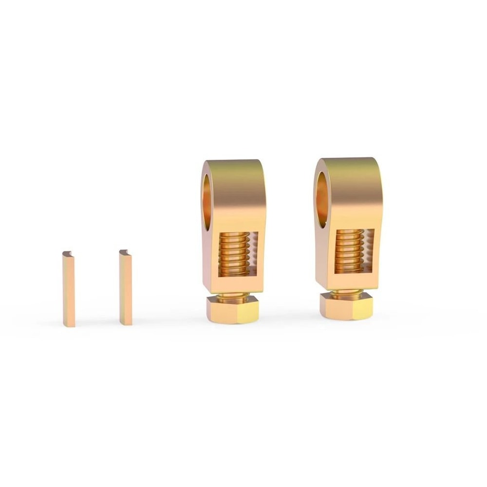 Copper Car Battery Terminal Clamp For Positive Negative Battery Clips 4