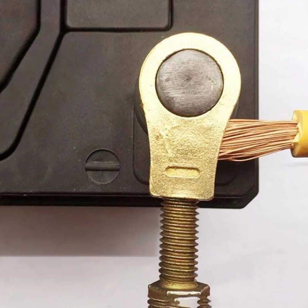 Copper Car Battery Terminal Clamp For Positive Negative Battery Clips 7