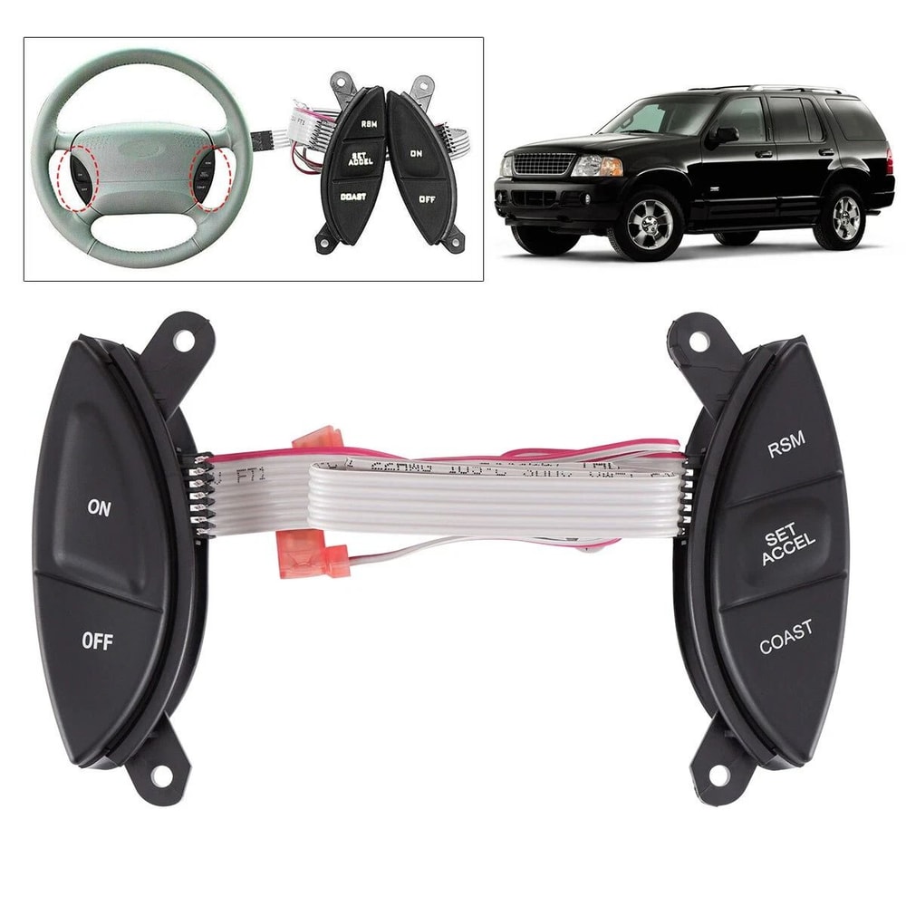 Ford Explorer Ranger Steering Wheel Cruise Control Switch Replacement 9