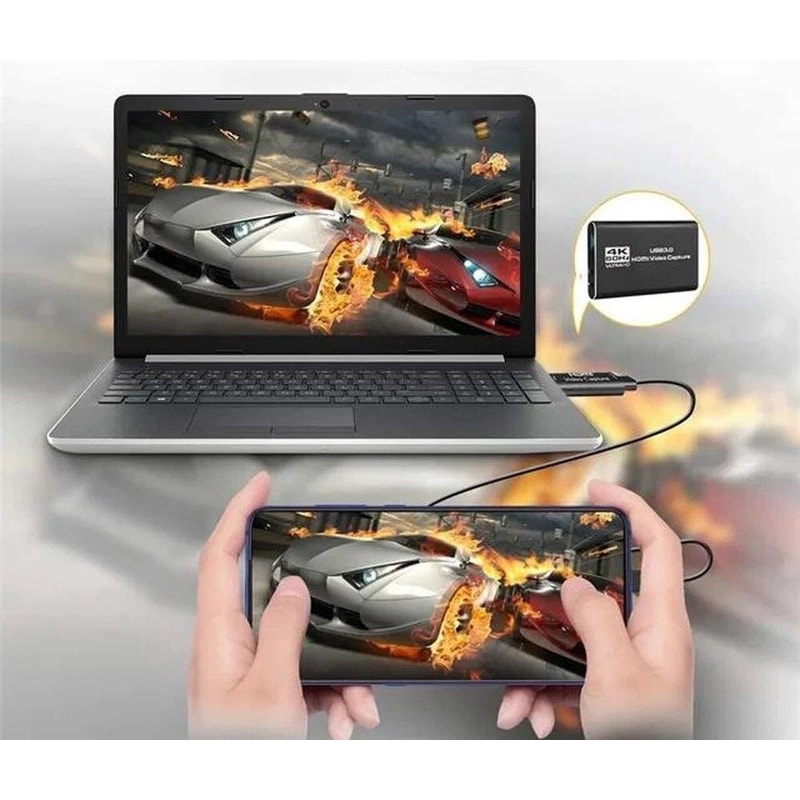 HDMI Capture Card USB Video Recording Adapter For Streaming Content Creation 0