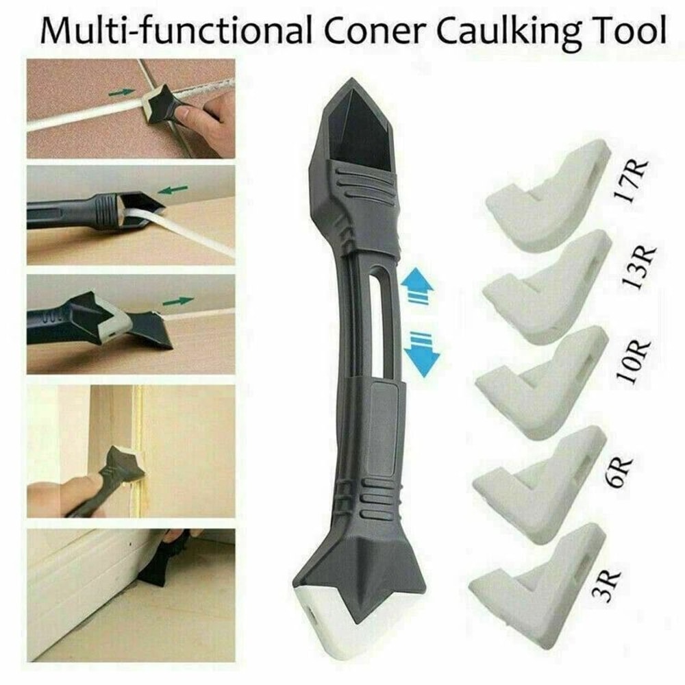 Silicone Caulking Tool And Sealant Remover Kit 4