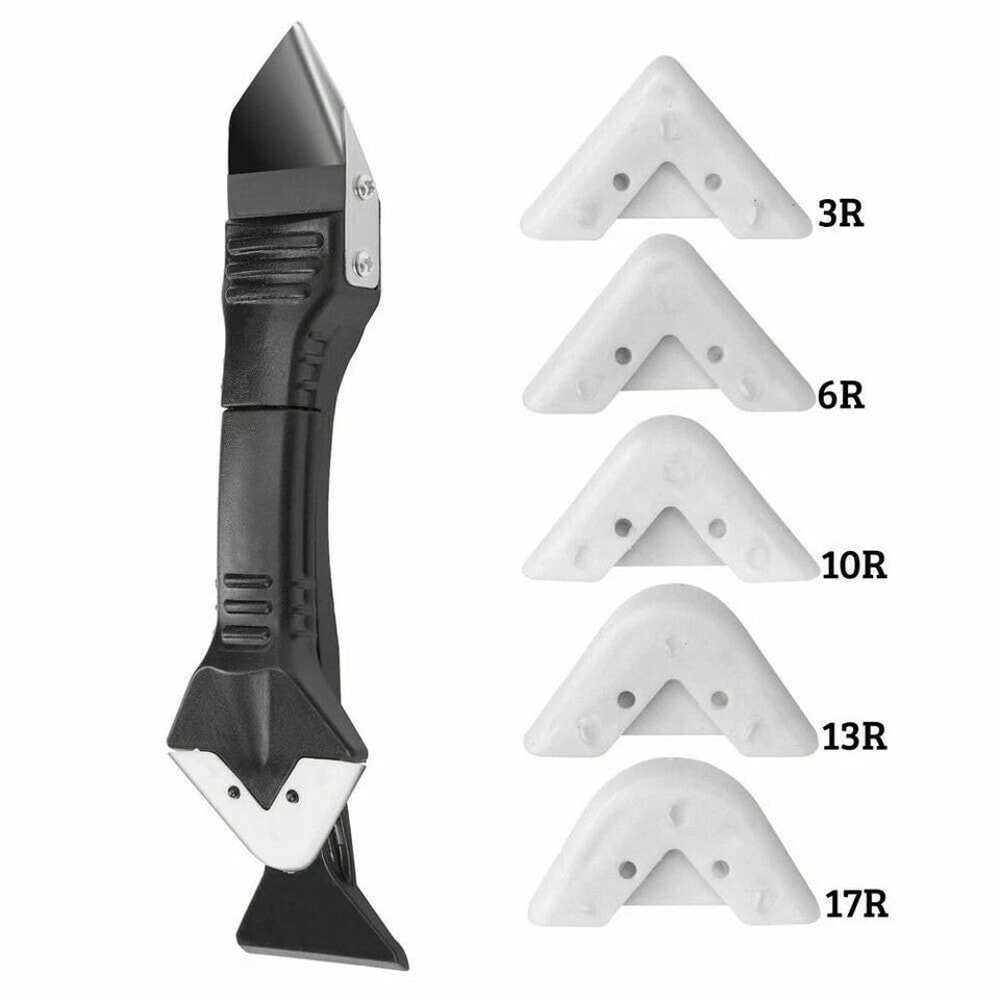 Silicone Caulking Tool And Sealant Remover Kit 10