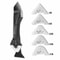 Silicone Caulking Tool And Sealant Remover Kit 10