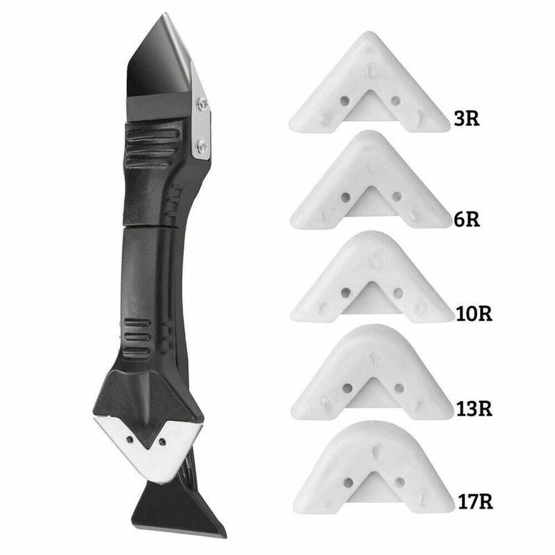 Silicone Caulking Tool And Sealant Remover Kit 10