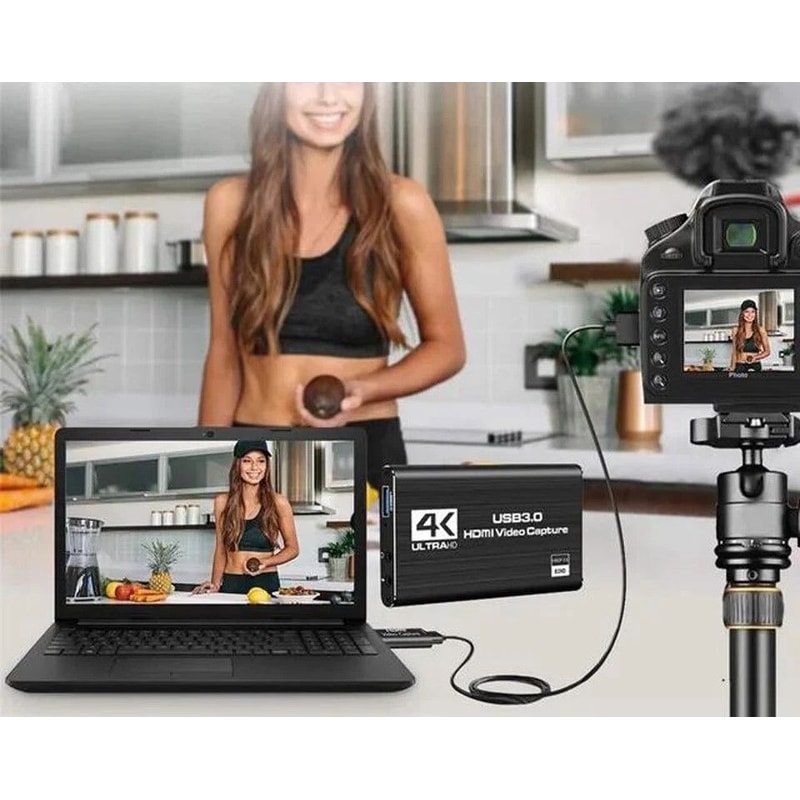 Capture Card USB HDMI Video Recorder For Streaming And Gaming 0