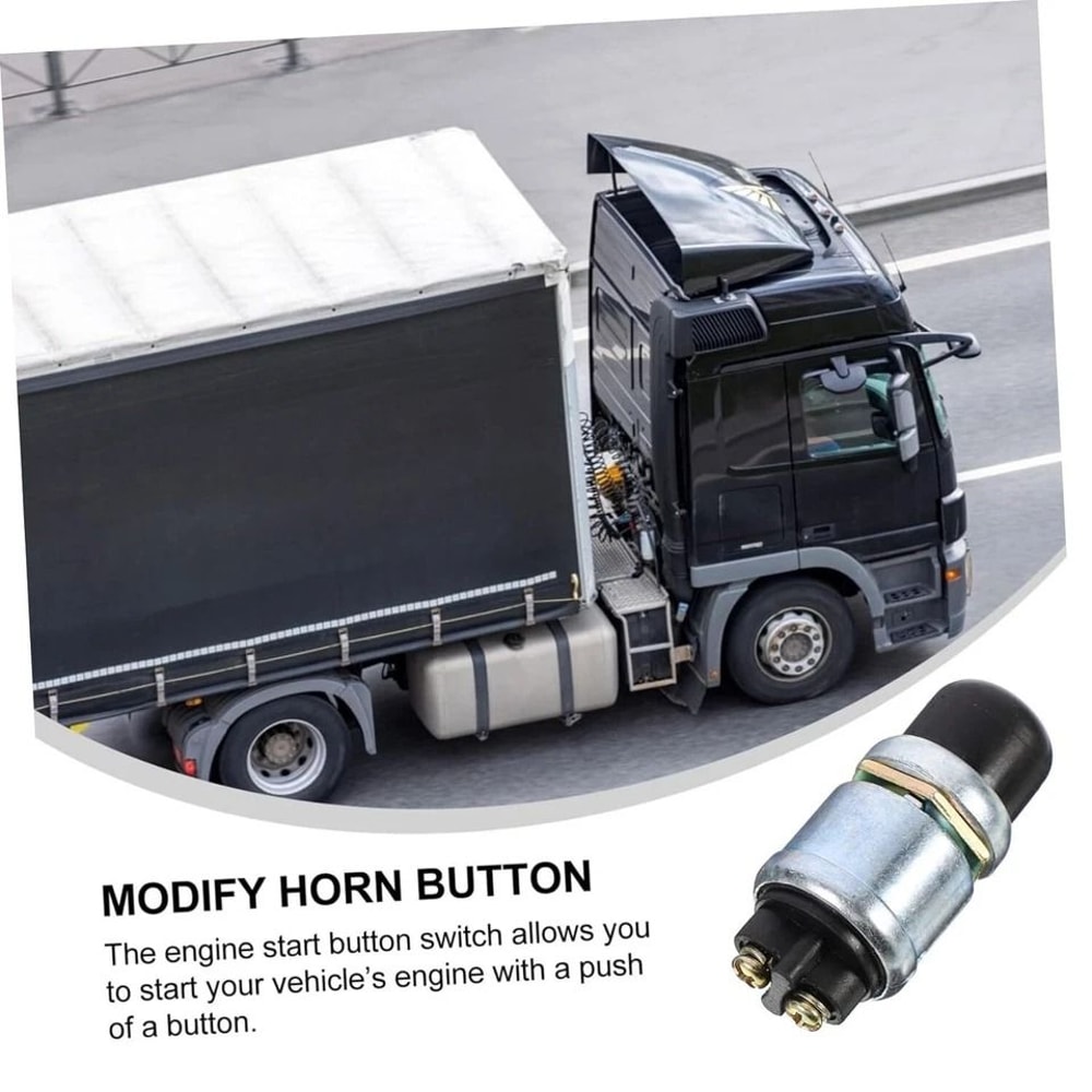 Heavy Duty Starter Switch Set Momentary Push Button Ignition 4 Pack 3