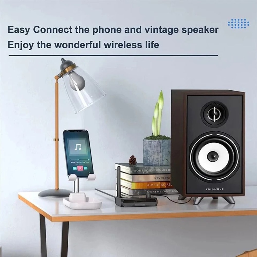 Bluetooth Audio Receiver With RCA AUX USB Optical Adapter 10