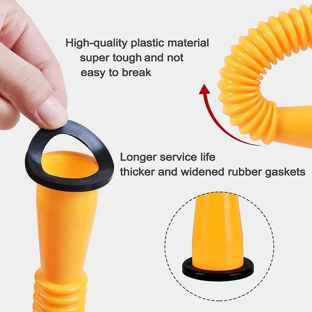 Universal Gas Can Spout Nozzle Vent Kit For Plastic Fuel Cans 4
