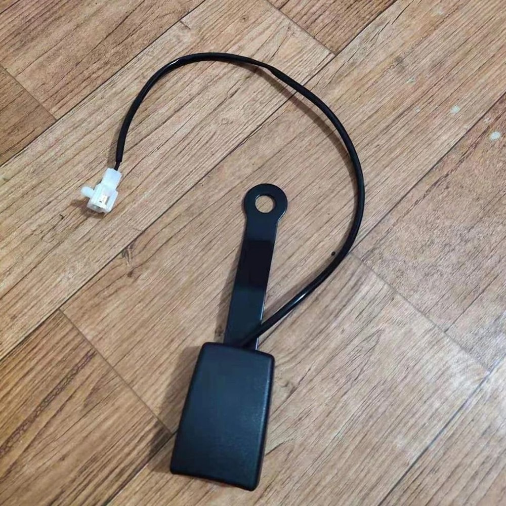 Front Driver Seat Belt Buckle Connector With Warning Cable 7