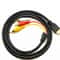 HDMI Male To RCA AV Converter Cable For HDTV DVD Projector 0