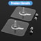 Self Adhesive Wall Hooks No Drill Adhesive Screw Hooks 2