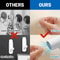 Self Adhesive Wall Hooks No Drill Adhesive Screw Hooks 11
