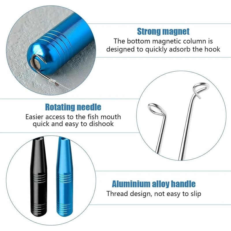 Fish Hook Remover Quick Release Fishing Hook Extractor Set 11