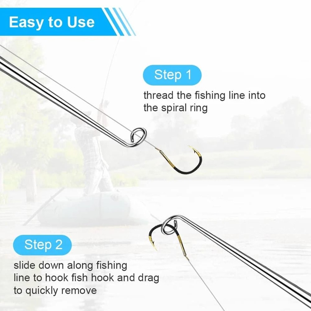 Fish Hook Remover Quick Release Fishing Hook Extractor Set 8