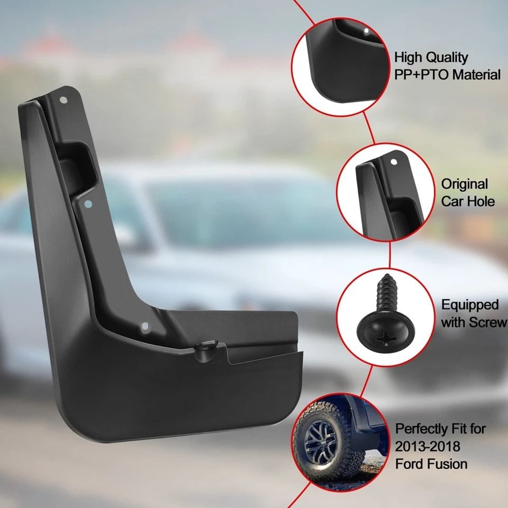 Ford Fusion Mud Flaps Splash Guards Set For Sedan 4