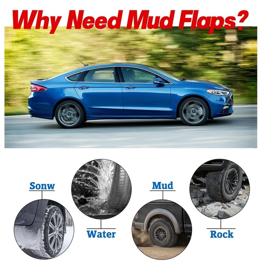 Ford Fusion Mud Flaps Splash Guards Set For Sedan 5