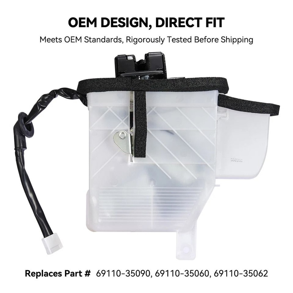 Toyota Rear Tailgate Lock Latch Actuator 4