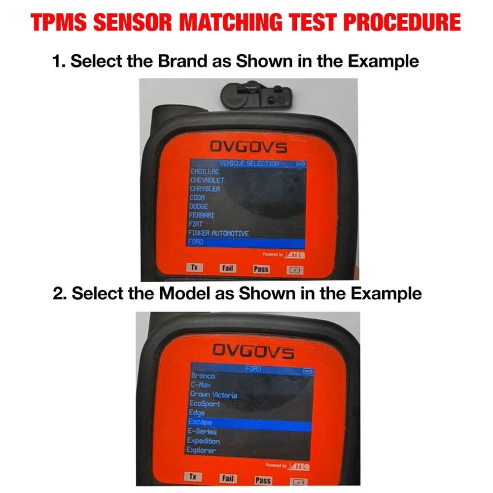 Programmed TPMS Sensor For Chevy GMC Cadillac 8