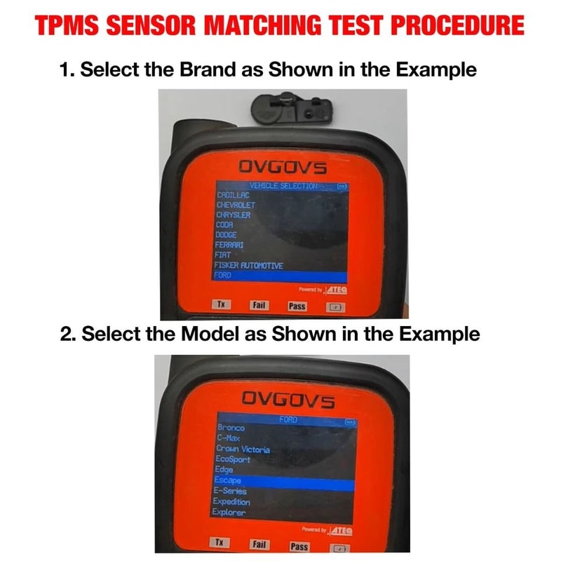 Programmed TPMS Sensor For Chevy GMC Cadillac 8