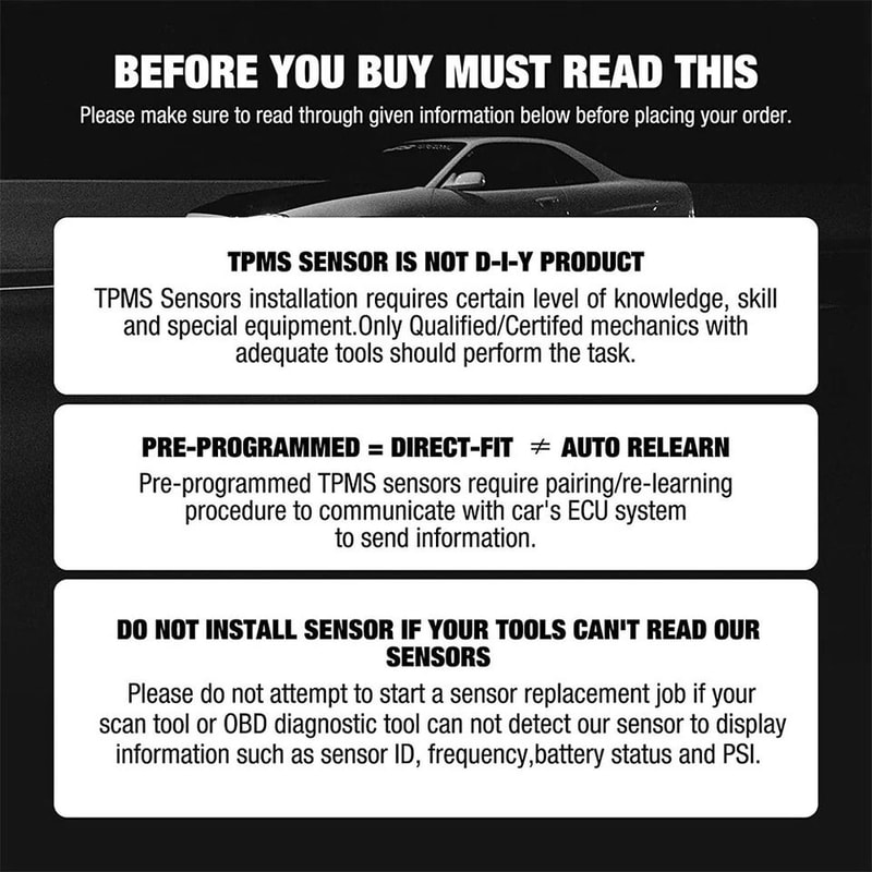 Programmed TPMS Sensor For Chevy GMC Cadillac 2