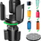 Adjustable Car Cup Holder Expander With Offset Base For Large Bottles 9