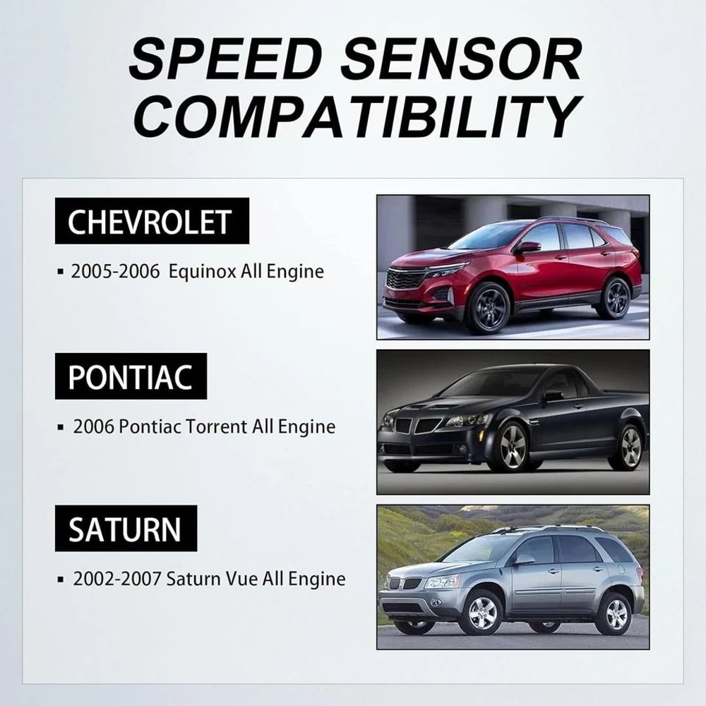 Front ABS Wheel Speed Sensor For Saturn Vue Pontiac Torrent 4