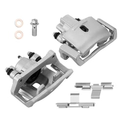 dodge ram rear brake calipers pair with brackets