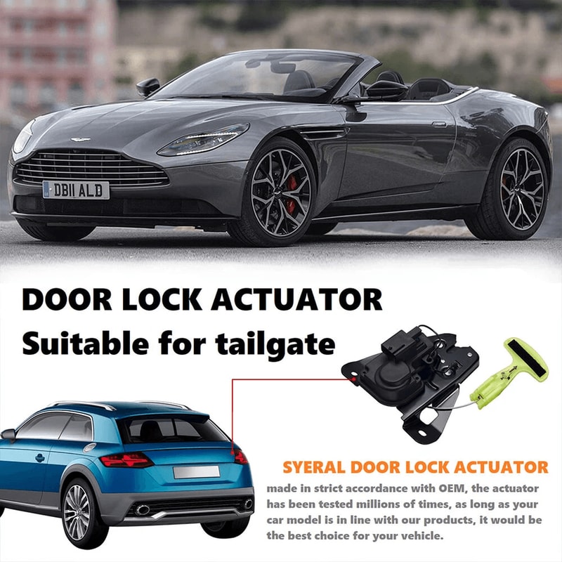 Chrysler Tailgate Lock Actuator Trunk Latch Replacement 2