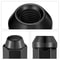 Black Bulge Acorn Lug Nuts Hex For GMC Chrysler 4