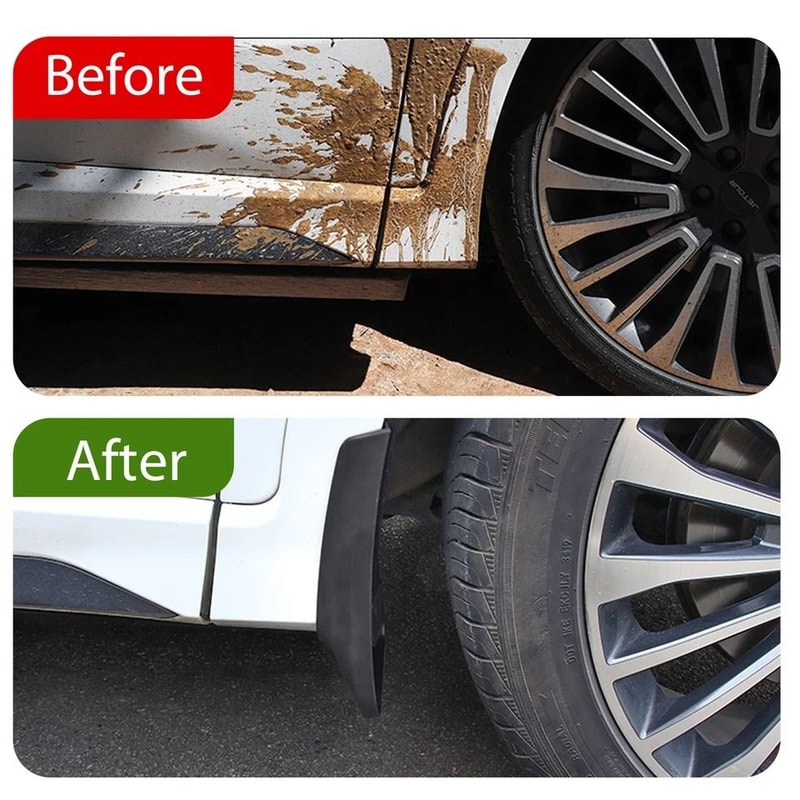 Jeep Cherokee Mud Flaps Front Rear Splash Guards Set Durable Protection Kit 3