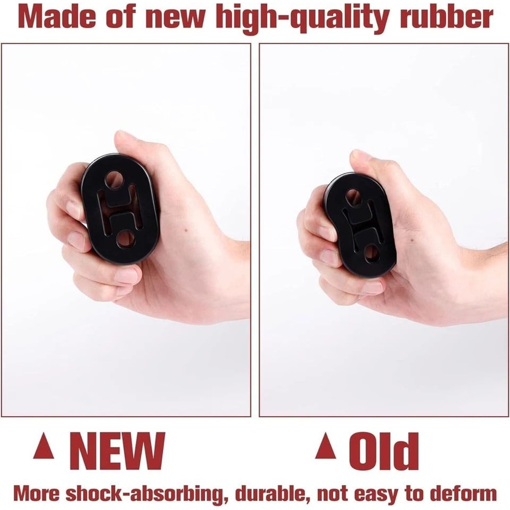 Universal Rubber Exhaust Hanger Support Kit For Secure Exhaust Mounting 4