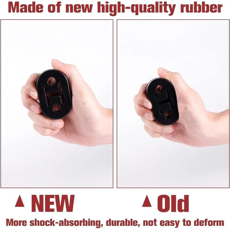 Universal Rubber Exhaust Hanger Support Kit For Secure Exhaust Mounting 4
