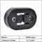 Universal Rubber Exhaust Hanger Support Kit For Secure Exhaust Mounting 6