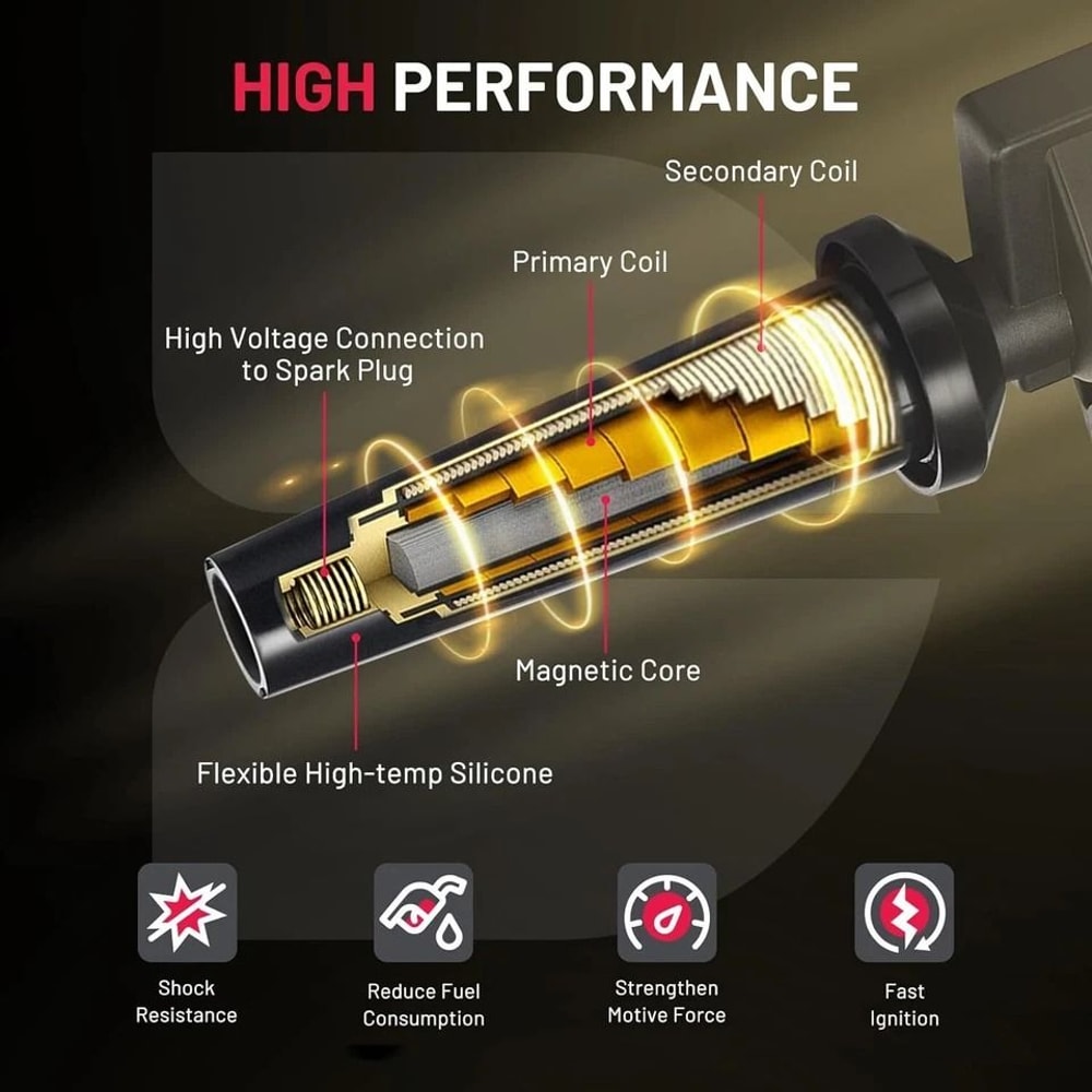 Square Ignition Coil Pack For Chevy GMC 1