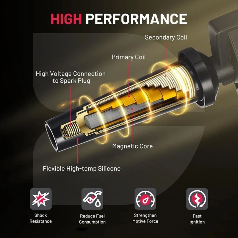 Square Ignition Coil Pack For Chevy GMC 1