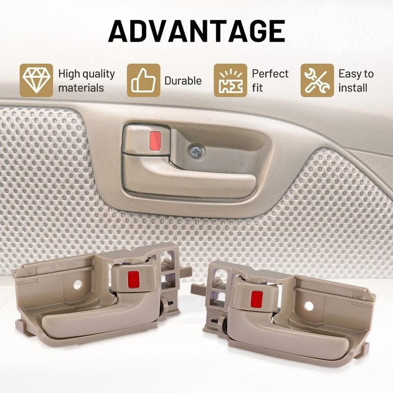 Scion Beige Interior Door Handle Set Left Right 6