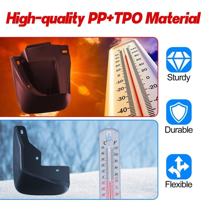 Honda Accord Mud Flaps Splash Guards Kit Sedan Set 7