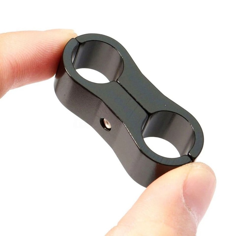 Aluminum Hose Separator Clamps For Fuel Oil Line 5